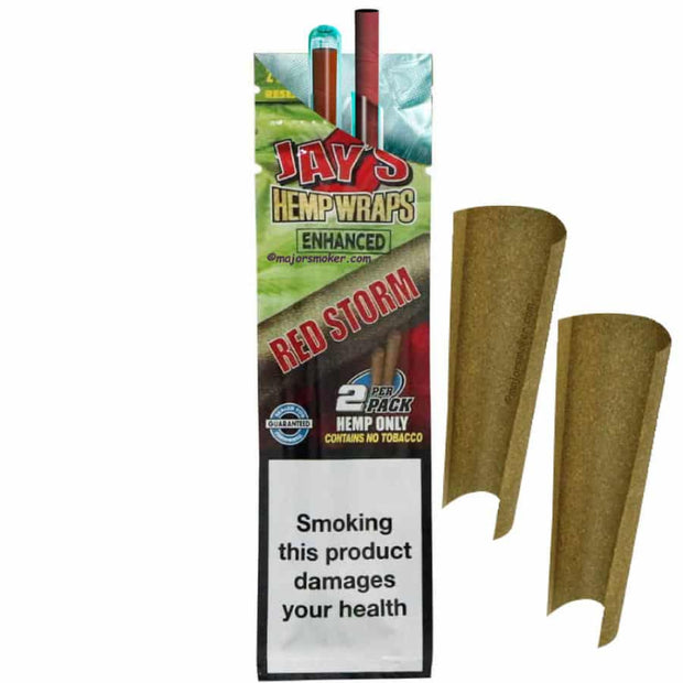 BLUNT JAY'S HAMP WRAPS - RED STORM