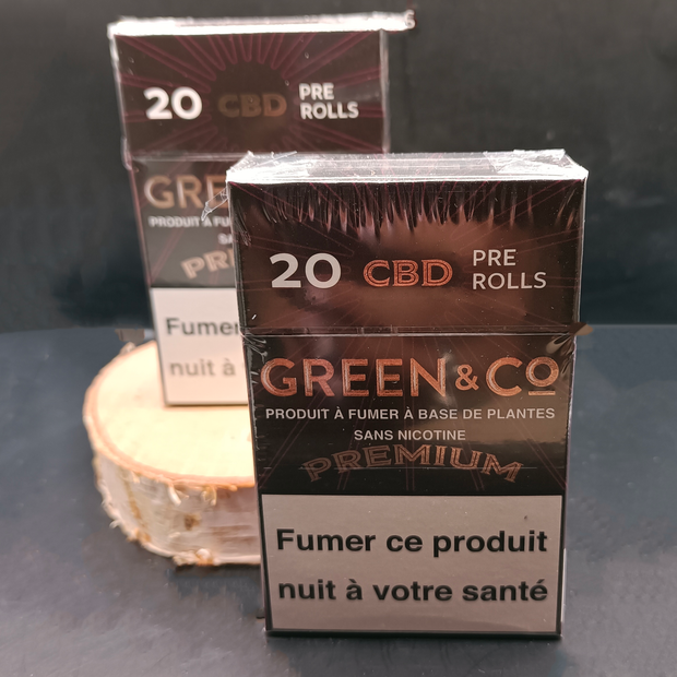 CIGARETTES "GREEN & CO" PREMIUM