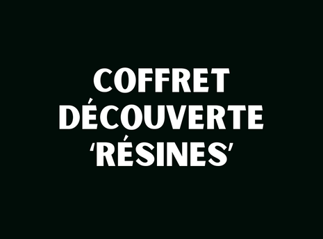COFFRET RÉSINES