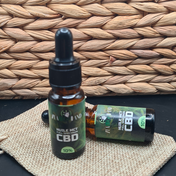 HUILE BIO CBD - FRAISE