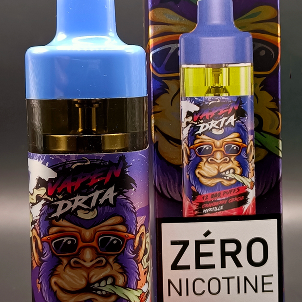 PUFF RECHARGEABLE 12 000 VAPEN - CRANBERRY CERISE MYRTILLE