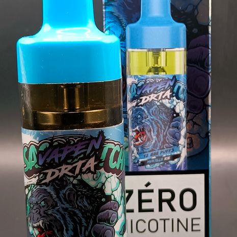 PUFF RECHARGEABLE 12 000 VAPEN - MYRTILLE ICE