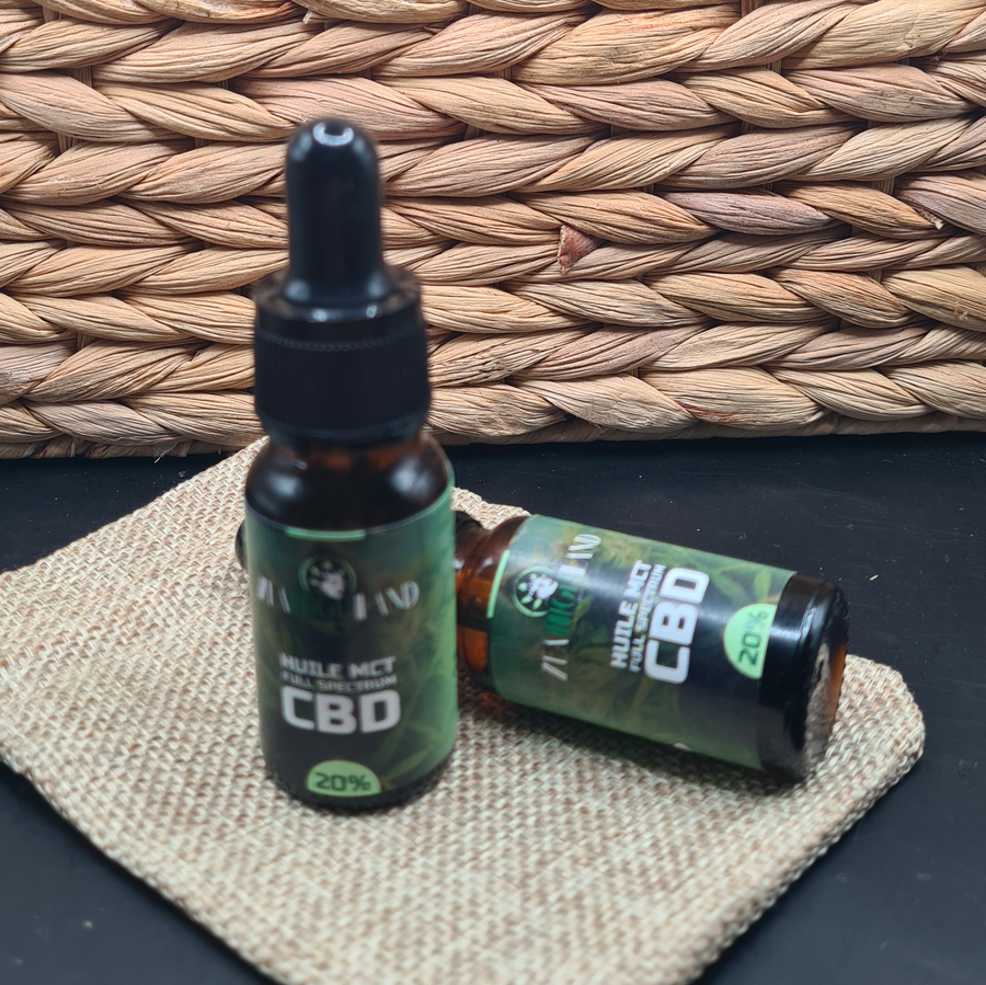 HUILE BIO CBD - FRAISE