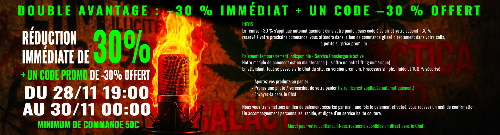 Bannière Promotion